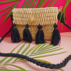 Carriel de Trenzas cuatro Borlas (Palma de Iraca)